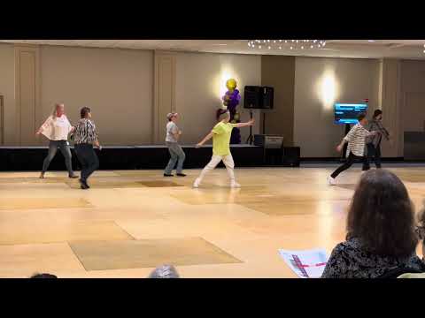 Work The World line dance demo @ 2023 Windy City