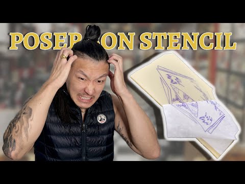 TATTOO - HOW TO APPLY A STENCIL ON SYNTHETIC SKIN?