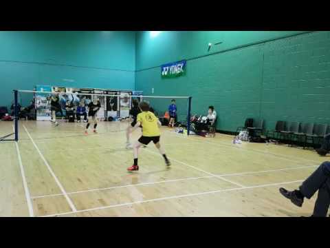 2017 GIYBC U13 XD - Matthew Cheung & Sophia Noble (IRE) vs Angus Meldrum & Zoe McInnes  (SCO)