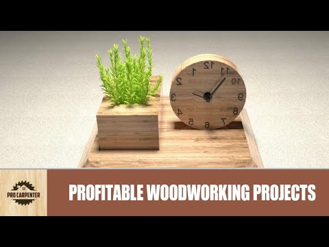 10 Most Profitable Woodworking Projects to Sell