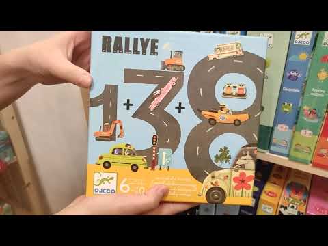 Kártyajáték - Rallye - Djeco -Játékfarm - Játékfarm fejlesztő játékok, társasjátékok, játék webáruház, gyerekjátékok boltja Debrecen