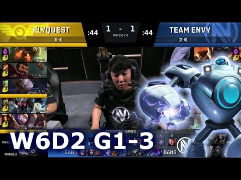 FlyQuest vs Team EnVyUs Game 3 | S7 NA LCS Spring 2017 Week 6 Day 2 | FLY vs NV G3 W6D2 1080p