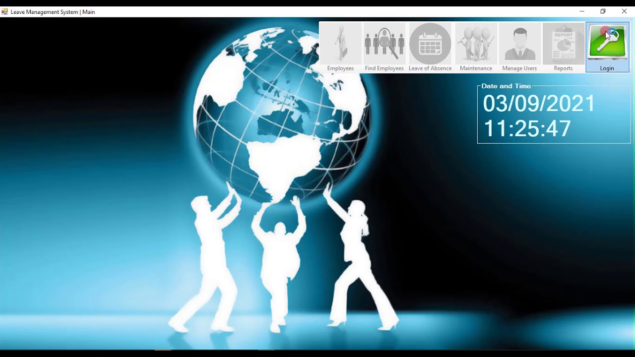 Leave Management System using C# and MySQL Database DEMO