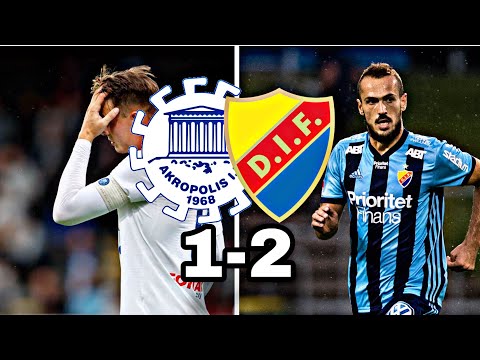 Akropolis - Djurgården | Highlights | 1-2