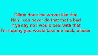 Lyrics to tinchy stryder - take me back