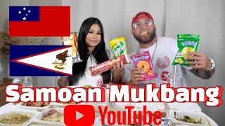 SAMOAN MUKBANG WITH US!!