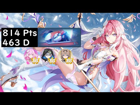 HI3 SEA EX Abyss | Nirvana 463D Freeze Hephaestus 814 Pts (SSS HOH RC HB) Elf Elysia 4*