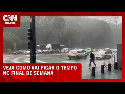 Temporais no Centro-Sul vão continuar no fim de semana; estados ficam em alerta | CNN PRIME TIME