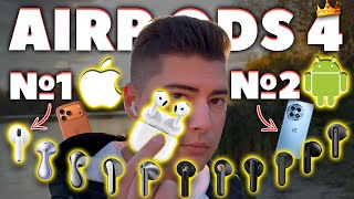 The BEST Earbuds 🔥 Apple Airpods 4 ANC (vs 3 and 3 Pro) - for iPhone and Android