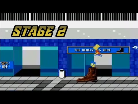 The Simpsons: Bart vs Space Mutants Speedrun - Stage 2