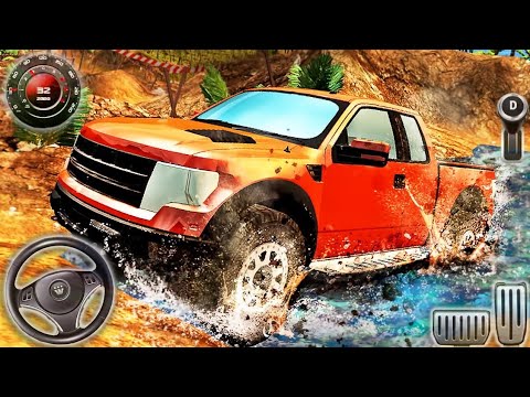OffRoad Pickup Truck Simulator - real offroad suv 4x4 game 2023: Transport Cargo Android Gameplay