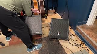 Video thumbnail for Line6 PowerCab + vs EV PXM-12MP with FM9 by James Lugo