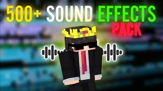 500+ TRENDING & ENGAGING Sound Effects For Minecraft Videos🤯 | Sfx Pack | Sound Effect For Videos