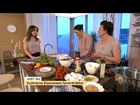 Systrarna Eisenman lagar mat med umgänge i fokus - Nyhetsmorgon (TV4)