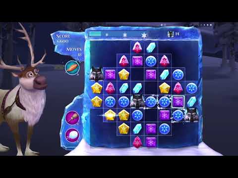 Frozen Free Fall: Snowball Fight - level 98