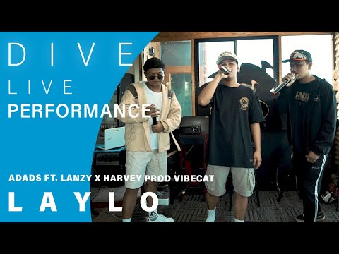 Laylo - Adads ft Lanzy x Harvey prod Vibecat | Live Performance