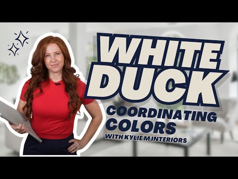 Sherwin Williams White Duck: Colors that Coordinate With It