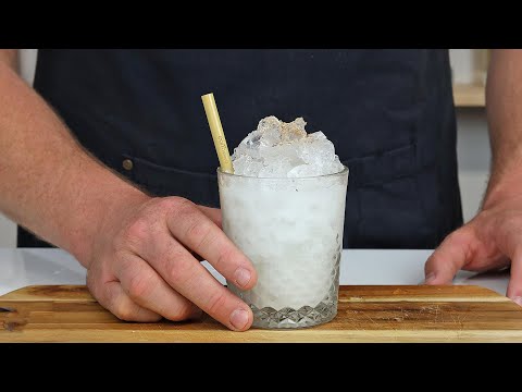 Batida de Coco (Coconut Batida) with DIY Cream of Coconut!