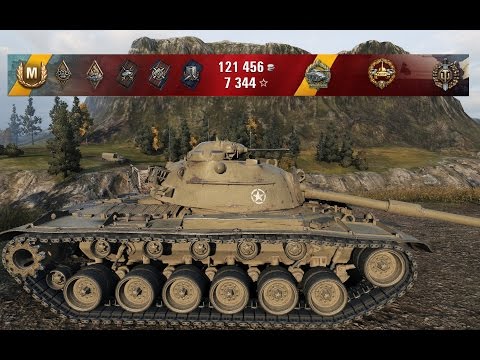 WoT M48A1 Patton | 9.500+ dmg | 9 kills - Fjords