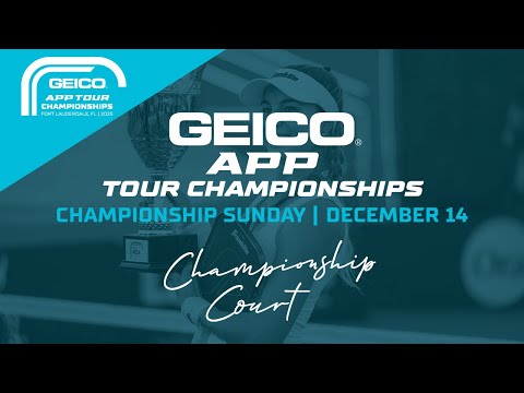 FULL STREAM | Championship Court | Day 4 | The 2025 GEICO APP Tour Championships | December 14