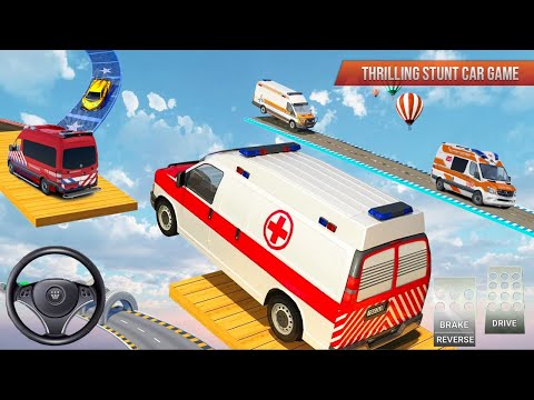 Ambulance Impossible Stunt Game -Car Driving Simulator - Best Android Gameplay