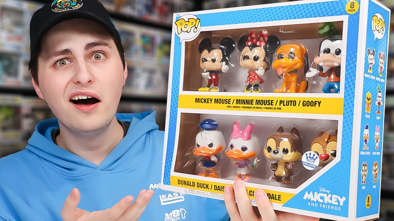 8 Funko Pops In 1 Box!