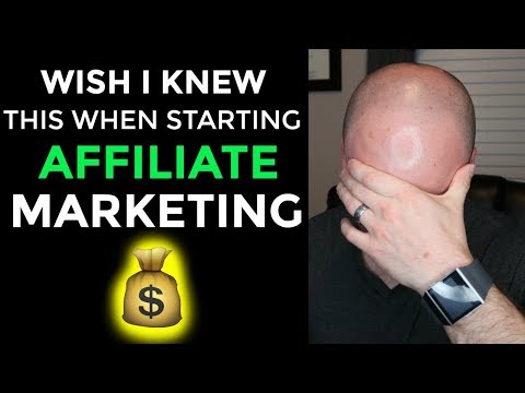 What I Wish I Knew When Starting Affiliate Marketing Beginner Advice