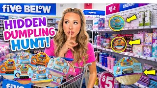 I FOUND HIDDEN DUMPLINGS AT FIVE BELOW! 🤭🤫 #dumplings #fivebelow #shopping #satisfying #secret