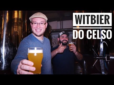 Cerveja Artesanal com Pepino - Witbier do Celso - Em parceria com a Cervejaria Nacional