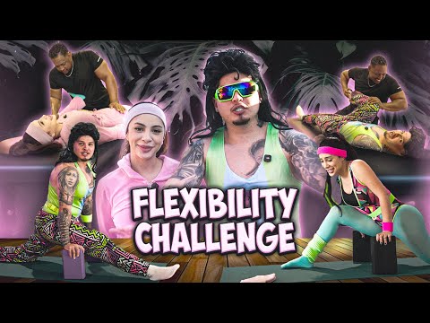 BENNY & ALONDRA TAKE A FLEXIBILITY CLASS! *This Was Painful*