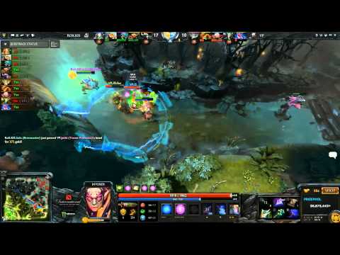 TI 4 EU Qual Consolation Final Rox.Kis vs Virtus Pro Game 2 River Fight