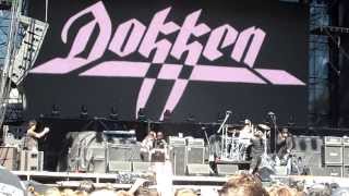 Dokken - Live MONSTER OF ROCK 2013 Pt.01