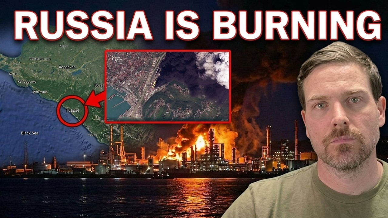 A Major Russian Refinery Just Went Up in Flames