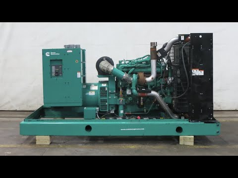 Cummins DQHAB 300 kW diesel generator QSM11-G4 EPA Tier 3 engine, 351 Hrs, Yr 2012 - CSDG # 4188