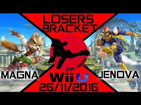 Bair Smash 8 Losers Round 3- BS// Magna (Fox) Vs. Jenova (Captain Falcon) - Smash Wii U