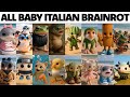 All Baby Italian Brainrot Animals Los Tralaleritos Dicen Tralala