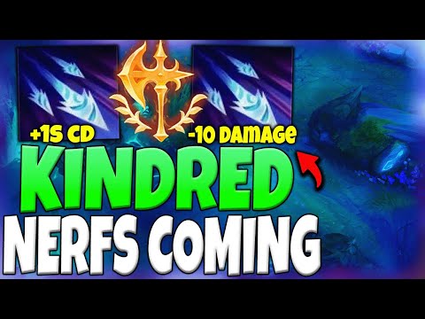 New Kindred Nerfs Coming Next Patch! Are They Enough? (Kindred Will Still Be OP)