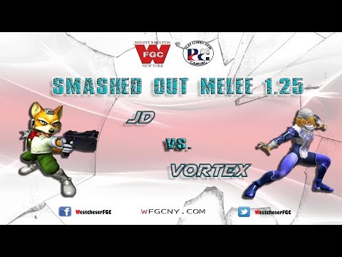 Smashed Out - Melee - V1.25 - JD Vs. Vortex - Winners Finals