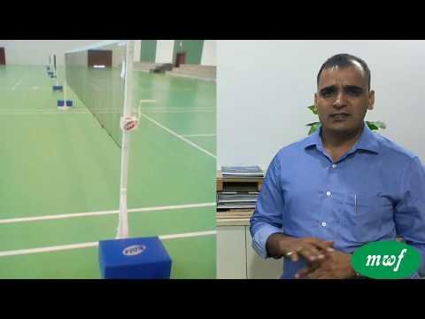 Badminton Court Teak Wooden Flooring