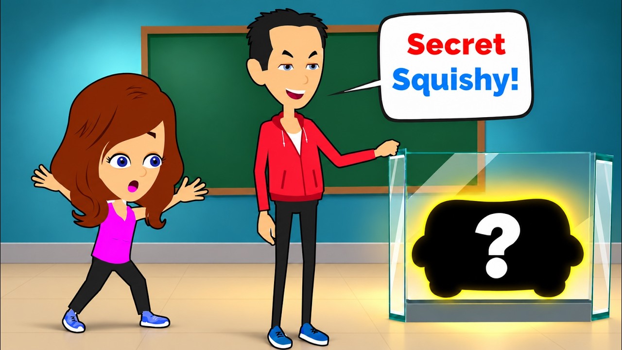 Herr Schmidt KLAUT den SECRET SQUISHY