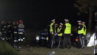 preview picture of video 'Wypadek na trasie Złotów Nowy Dwór'