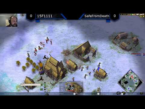 15F1111 (Odin) vs SafeFromDeath (Odin) - Age of Mythology: The Titans (Game 1)