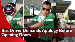 Bus Driver Refuses To Open Doors After Missing Stop What This Reveals