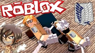 NUEVOS SOLDADOS | ATTACK ON TITAN | ROBLOX
