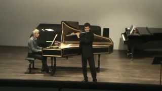 Andrés Benavides Improvisations en style Baroque et Sonate Metodique de Telemann
