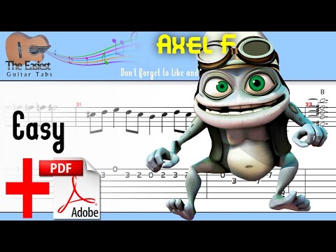 Crazy Frog - Axel F Guitar Tab