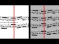 BWV 1052 - Harpsichord Concerto in D Minor (Scrolling)
