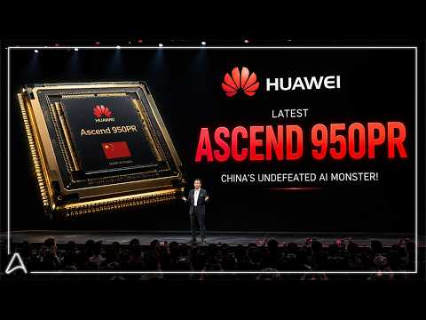 Video Thumbnail: China's New Huawei Ascend 950PR Just Destroyed NVIDIA's Future in AI Industry!