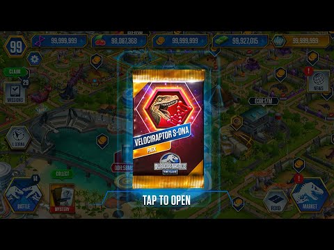VELOCIRAPTOR S-DNA PACK CARNIVORES TOURNAMANT | JURASSIC WORLD THE GAME
