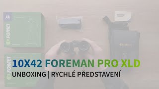 FOMEI 10x42 FOREMAN PRO XLD dalekohled